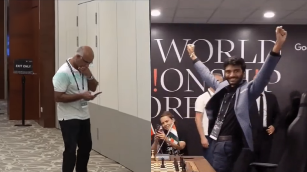 Watch: Moment Gukesh D’s Father Realised His Son Is Youngest World Chess Champion